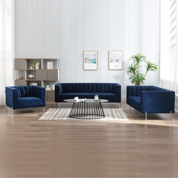 Caradel Lewis Set sofas Blue