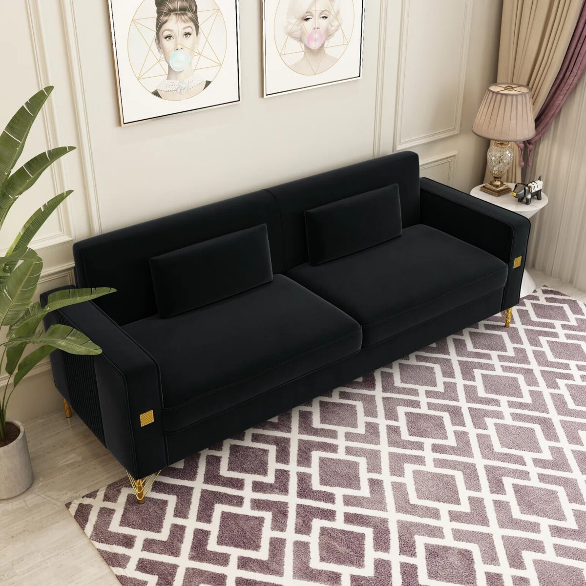 Caradel Henry sofas Black