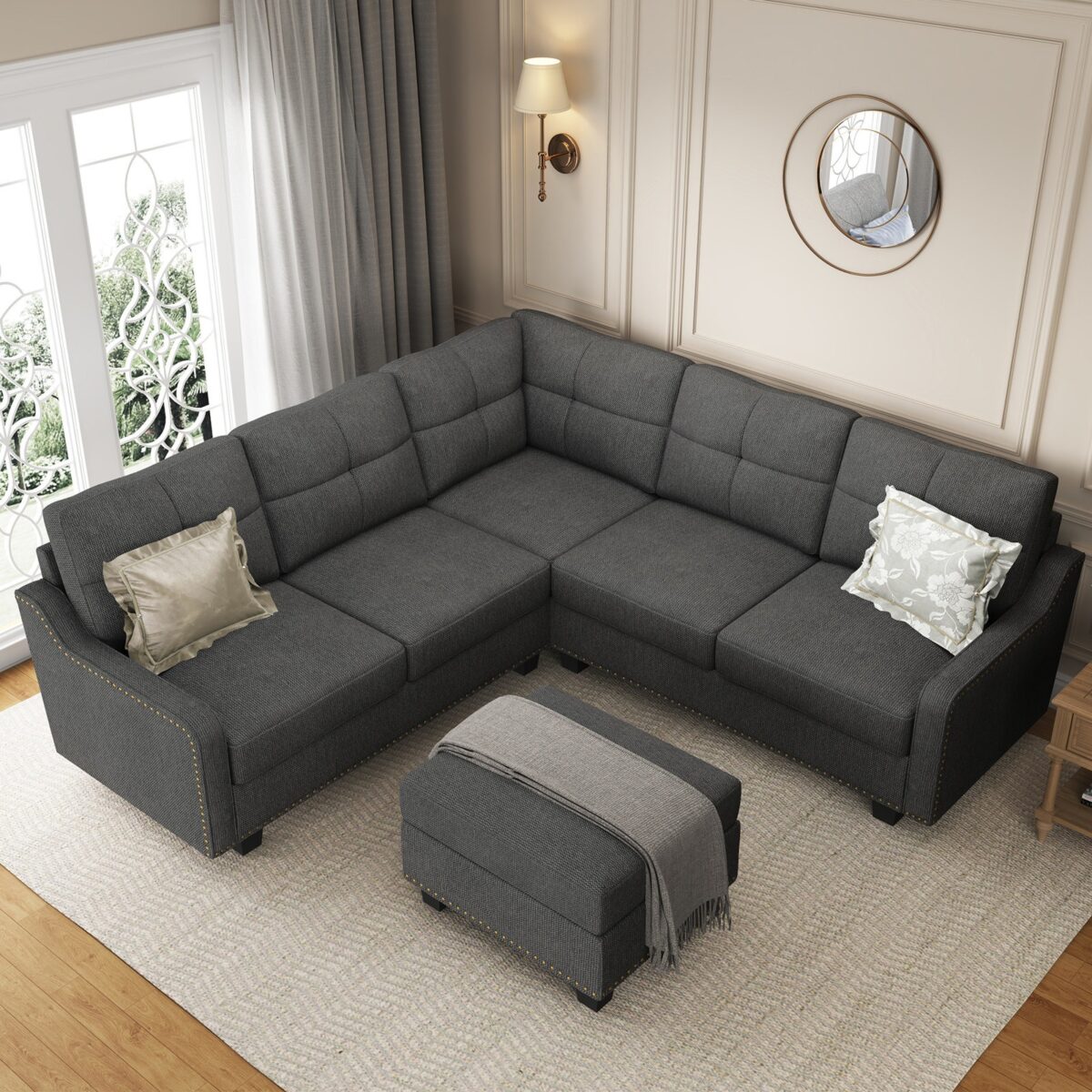 Caradel Berlin sofas Dark Gray