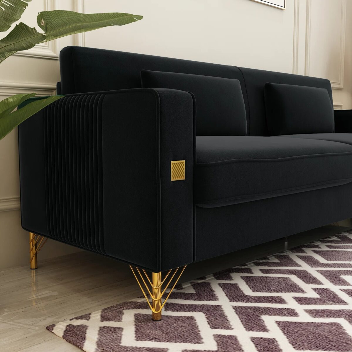 Caradel Henry sofas Black