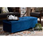 Caradel Glynda Sofas Blue Velvet