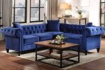 Caradel Mario L Shape Sofas Blue