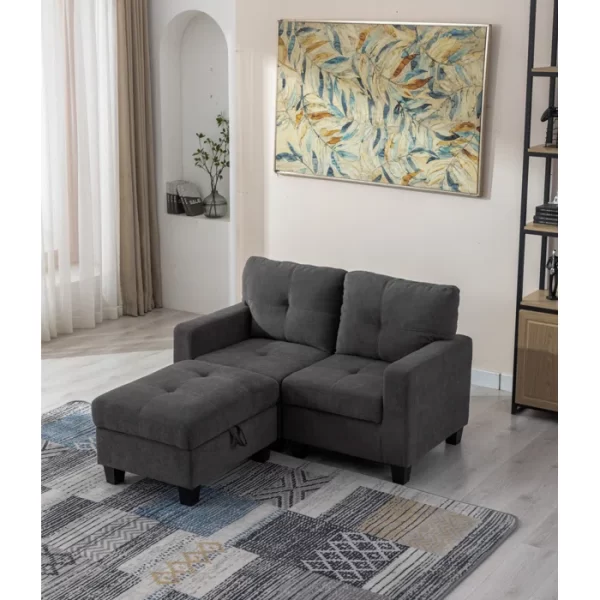 Caradel Franco Sofas Dark gray