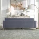 Caradel Henry Sofas Grey Velvet