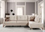 caradel Maxwell L shape Sofa Cream 3