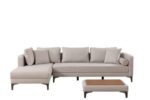 caradel Minto L shape Sofa Cream 3