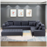 caradel Tyron Corner sofa Dark Grey