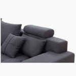 caradel Tyron Corner sofa Dark Grey 5