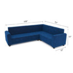 Caradel Avion sofas Blue 800