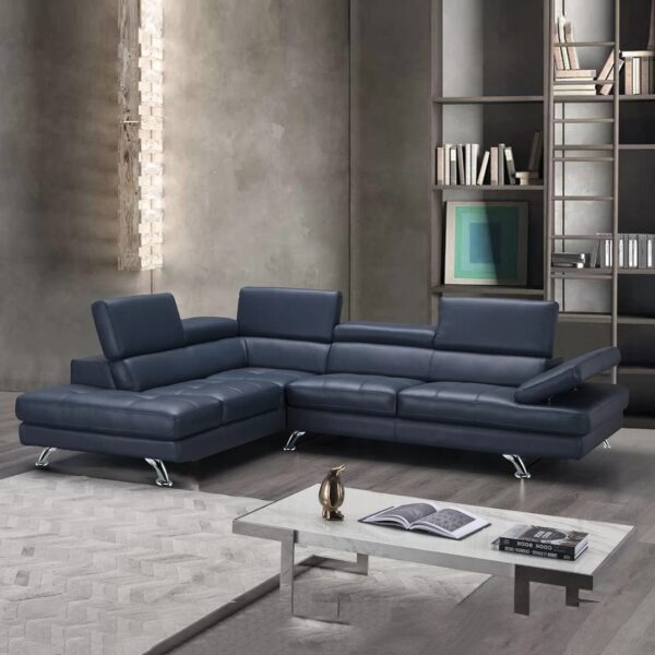 Caradel Robinson Sofas blue LHS