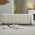 Caradel Emily 3 seater sofa set Beige Velvet (2)