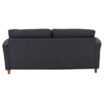 Caradel Nolan 3 seater sofa set Dark Gray Polyester (3)