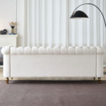 Caradel Scott 3 seater sofa set Beige Velvet (5)