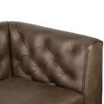 Caradel Tyler 3 seater sofa sofa set Cocoa Brown Genuine Leather (9)