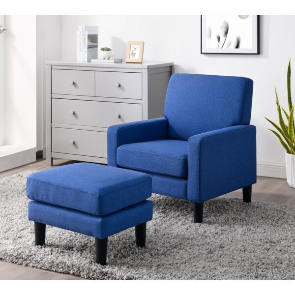 Caradel Viceroy 1 Seater Armchair sofa set Blue Polyester (1)