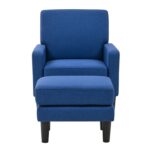 Caradel Viceroy 1 Seater Armchair sofa set Blue Polyester (4)