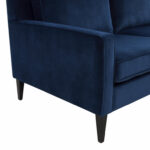 caradel cello Brooks 2 seater sofa set navy (1)