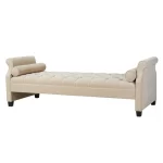 caradel cello Daybed sofa set Beige Chenile 13