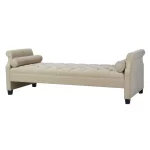 caradel cello Daybed sofa set Beige Chenile 3