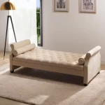 caradel cello Daybed sofa set Beige Chenile 9