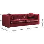 caradel daisy 3 seater sofa set Burgundy 3