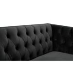 caradel logan 3 Seater sofa set black (9)